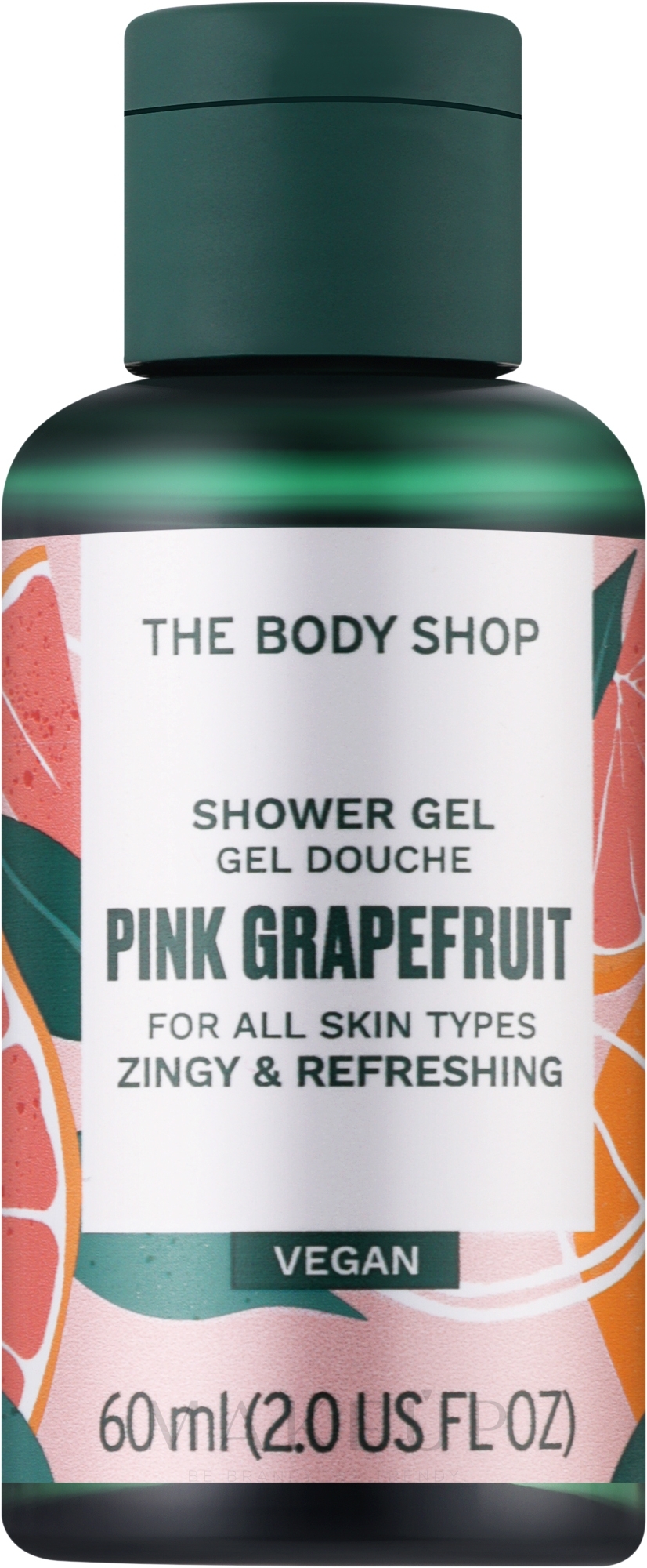 Duschgel - The Body Shop Pink Grapefruit Vegan Shower Gel (Mini)  — Bild 60 ml