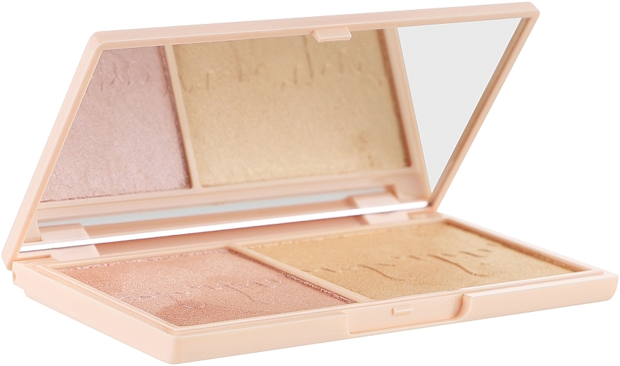 Highlighterpalette - I Heart Revolution Chocolate Rose Gold Glow — Bild N3