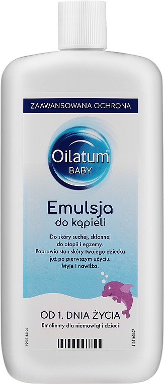 Milde Badeemulsion für Babys und Kinder - Oilatum Baby Bath Emulsion — Bild N8