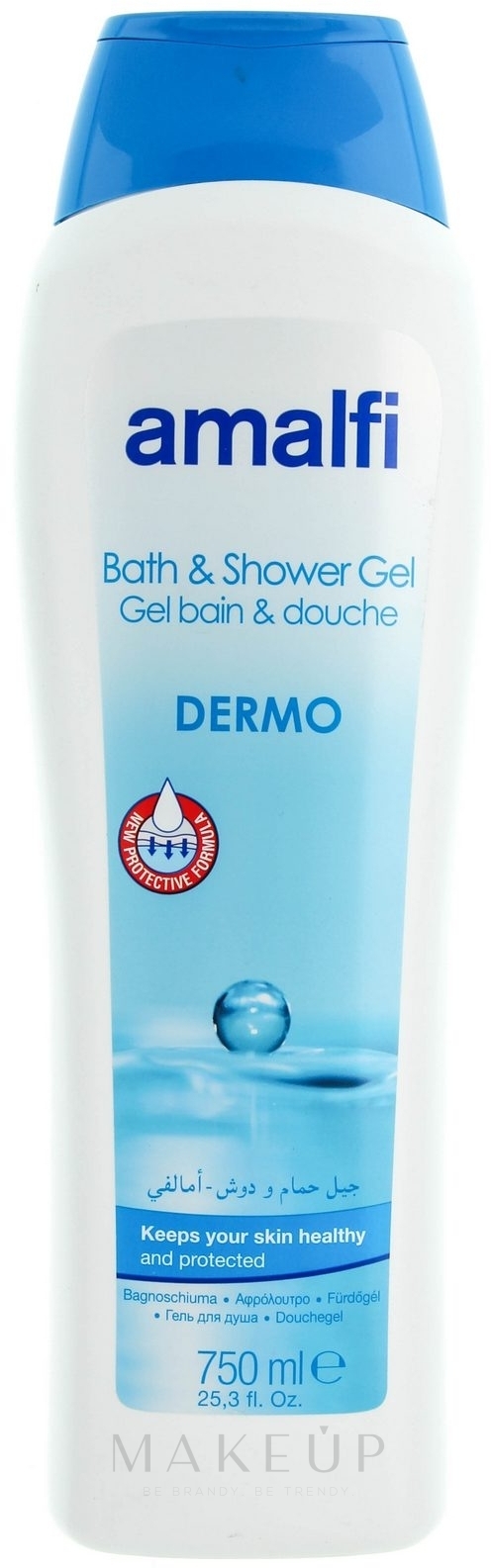 Dusch- und Badegel Hautschutz - Amalfi Skin Protection Shower Gel — Bild 750 ml