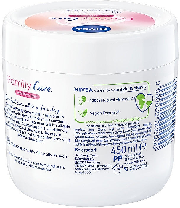 Feuchtigkeitscreme für die ganze Familie - Nivea Family Care Hydrating Creme — Bild N5