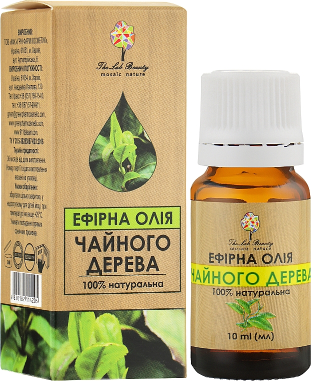 Olejek eteryczny Drzewo herbaciane - Green Pharm Cosmetic — Bild N2