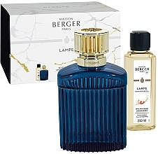 Düfte, Parfümerie und Kosmetik Maison Berger Alpha Blue Under The Olive Tree - Duftset (Aromalampe 1St. + Refill Unter dem Olivenbaum 250ml)