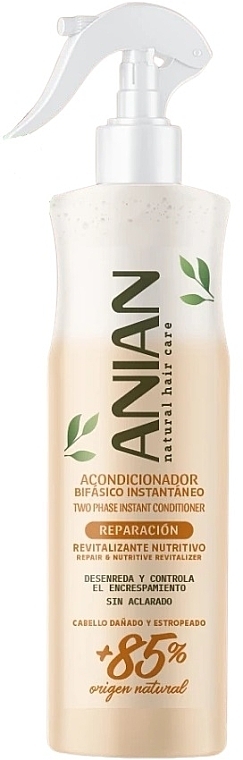 Conditioner-Spray zur Haarwiederherstellung - Anian Natural Repair Two Phase Instant Conditioner — Bild N1