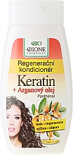 Regenerierende Haarspülung mit Keratin, Panthenol und Arganöl - Bione Cosmetics Keratin + Argan Oil Regenerative Conditioner With Panthenol — Bild N1