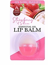 Düfte, Parfümerie und Kosmetik Pflegender Lippenbalsam mit Erdbeere und Sheabutter - Difeel Essentials Strawberry & Shea Lip Balm