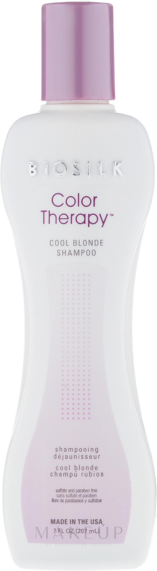 Schützendes Shampoo für coloriertes Haar - BioSilk Color Therapy Cool Blonde Shampoo — Bild 355 ml