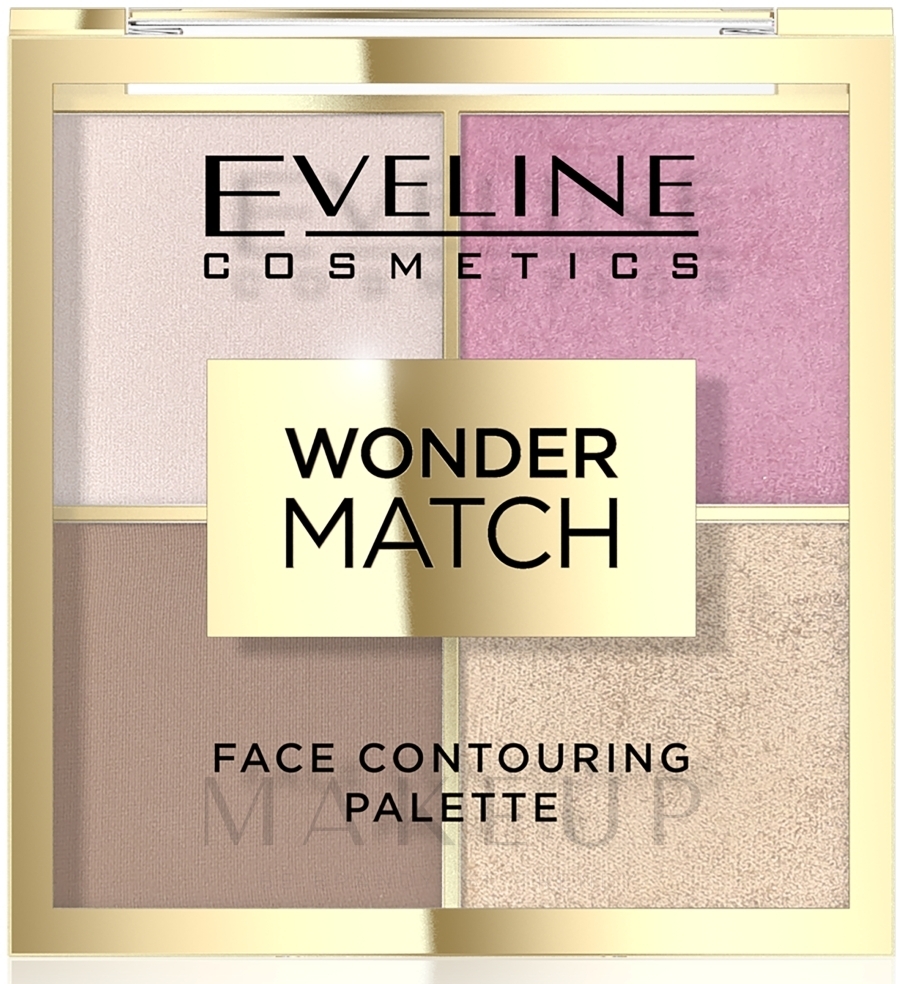 Eveline Cosmetics Wonder Match Face Contouring Palette  - Eveline Cosmetics Wonder Match Face Contouring Palette — Bild 01