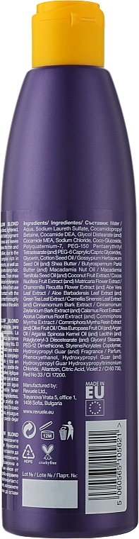 Shampoo gegen gelbe Haarnuancen - Revuele Anti Yellow Blond Shampoo — Bild N2