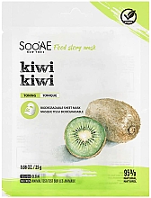 Düfte, Parfümerie und Kosmetik Gesichtsmaske mit Kiwi - Soo’AE Kiwi Food Story Mask