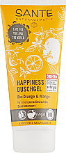 Düfte, Parfümerie und Kosmetik Erfrischendes Duschgel mit Bio-Orange und Mango - Sante Happiness Shower Gel