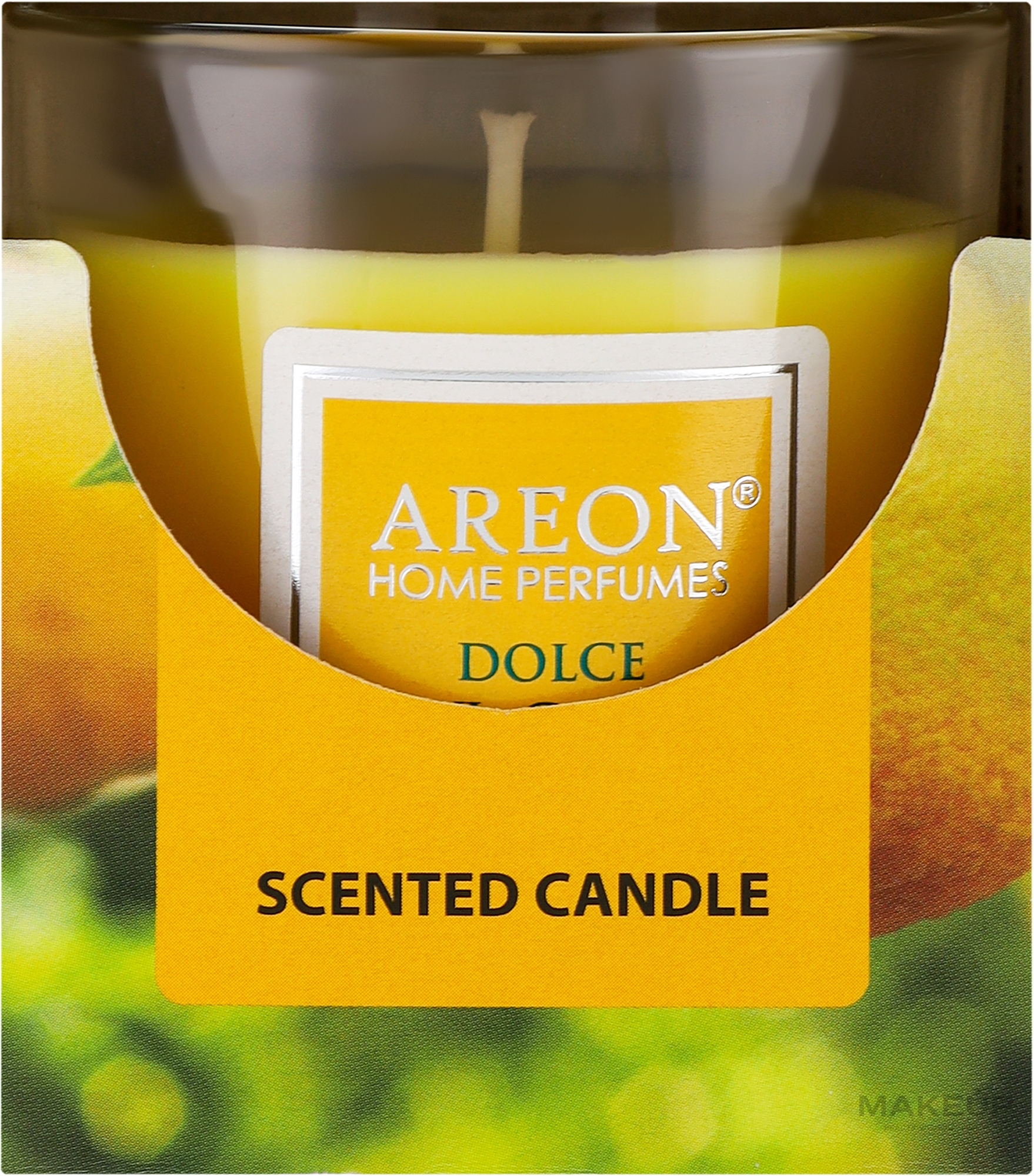 Duftkerze im Glas Süße Reise - Areon Home Perfumes Dolce Viaggio Scented Candle  — Bild 120 g