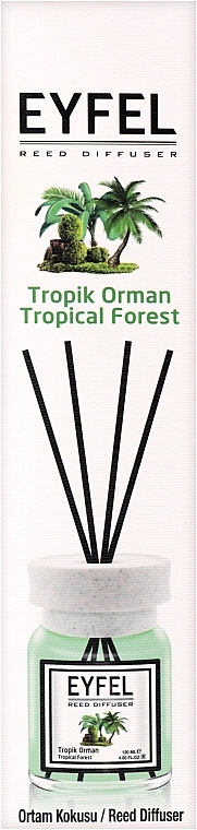 Raumerfrischer Tropic Forest - Eyfel Perfume Tropic Forest Reed Diffuser 