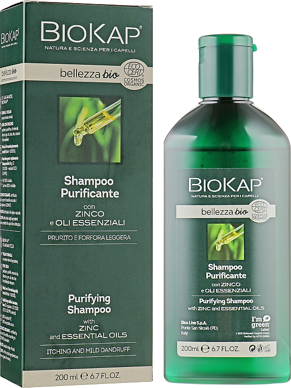 Klärendes Shampoo - BiosLine BioKap Purifying Shampoo — Bild N1