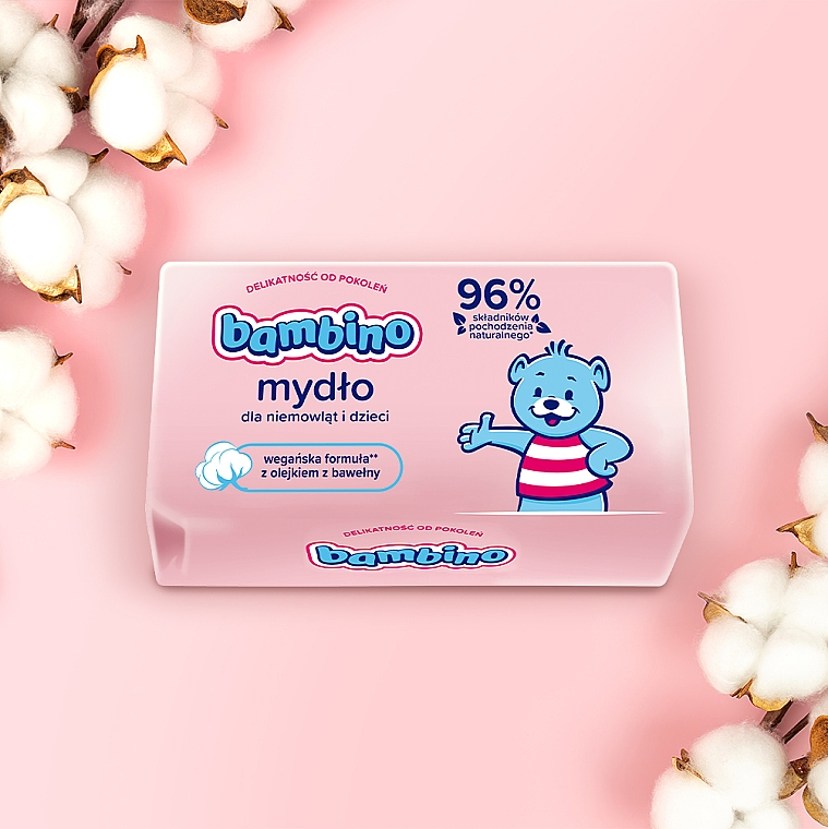 Milde Seife mit Lanolin für Babys und Kinder - NIVEA Bambino Soap — Bild N6