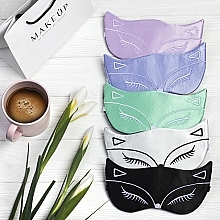 Schlafmaske Tender Fox mintgrün - MAKEUP — Bild N3