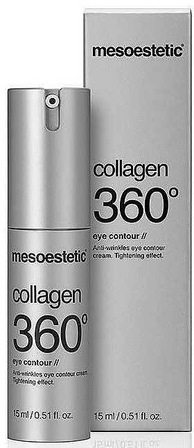 Regenerierende Anti-Falten Creme für die Augenpartie mit Kollagen - Mesoestetic Collagen 360 Eye Contour — Bild N1