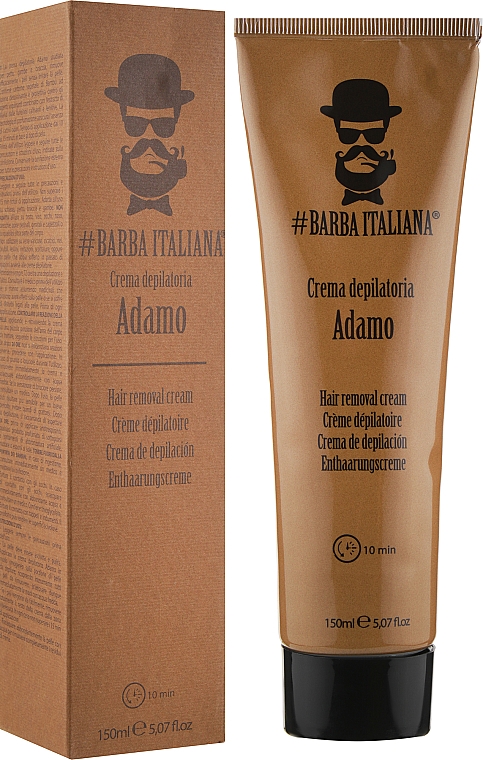 Enthaarungscreme - Barba Italiana Adamo Haie Removal Cream — Bild N2