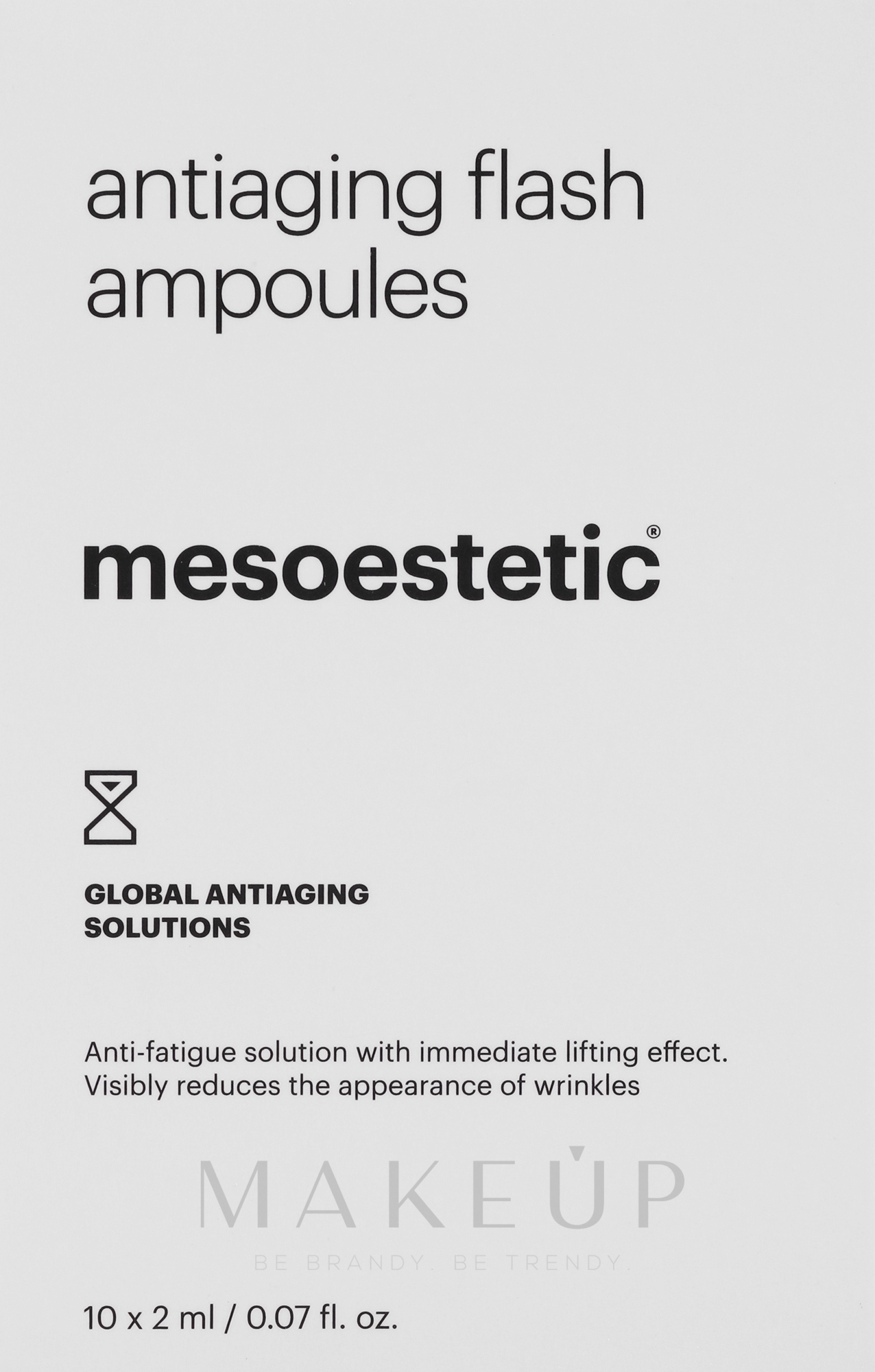 Verjüngende Ampullen - Mesoestetic Antiaging Flash — Bild 10 x 2 ml