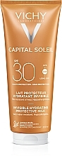 Erfrischende und feuchtigkeitsspendende Sonnenschutzmilch für Körper und Gesicht SPF 30 - Vichy Capital Soleil Hydrating Milk SPF 30 — Bild N1