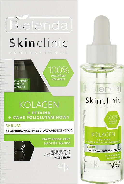 Regenerierendes Anti-Falten-Serum - Bielenda Skin Clinic Professional Collagen — Bild N2