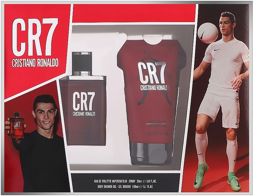 Cristiano Ronaldo CR7 - Duftset (Eau de Toilette 30ml + Duschgel 150ml) — Bild N1