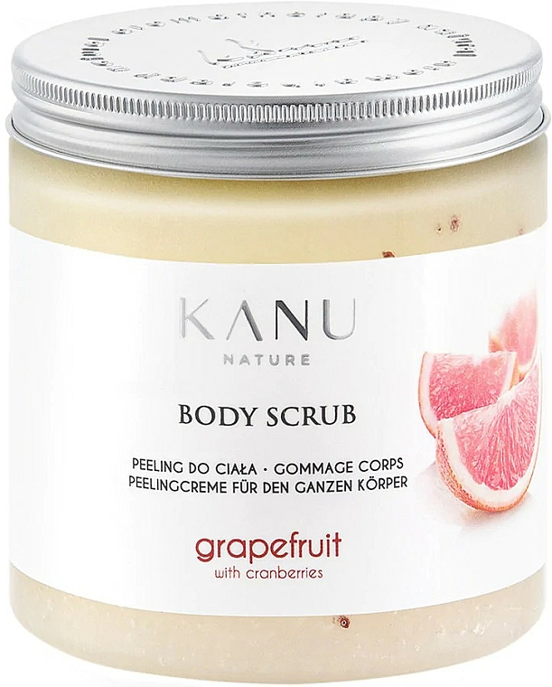 Peelingcreme für den Körper mit Grapefruit und Kranichbeeren - Kanu Nature Grapefruit With Cranberry Body Scrub — Bild N1