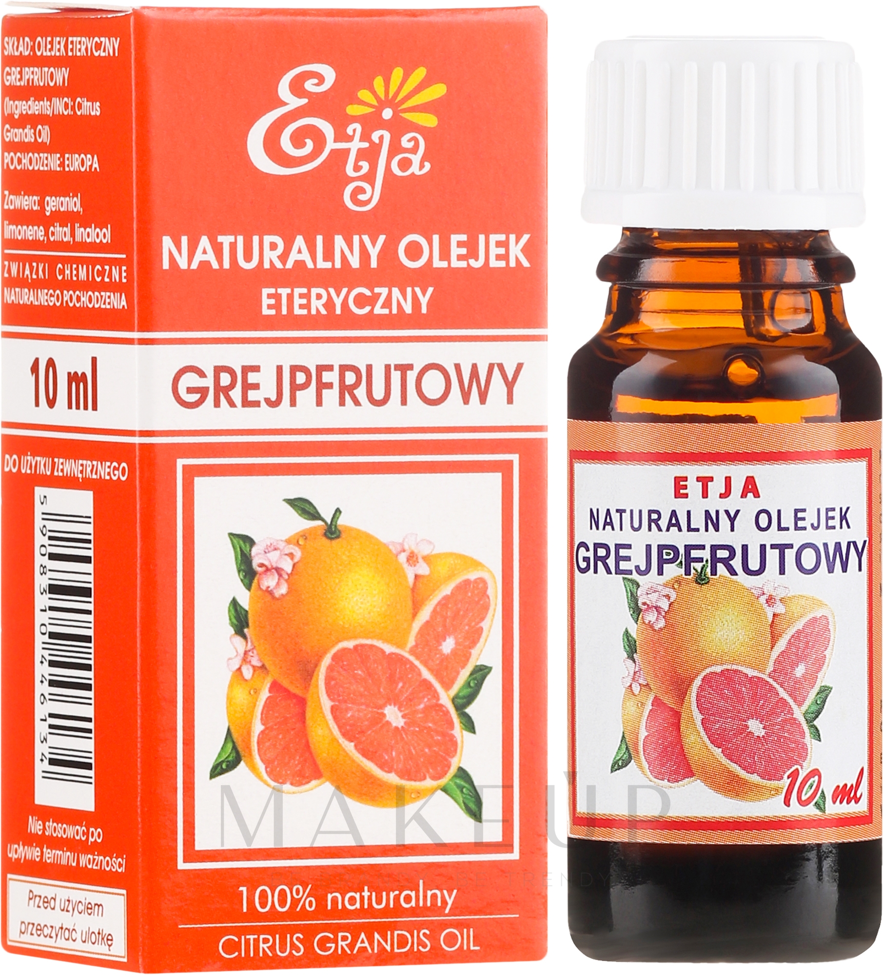 100% natürliches ätherisches Grapefruitöl - Etja Natural Essential Oil — Bild 10 ml