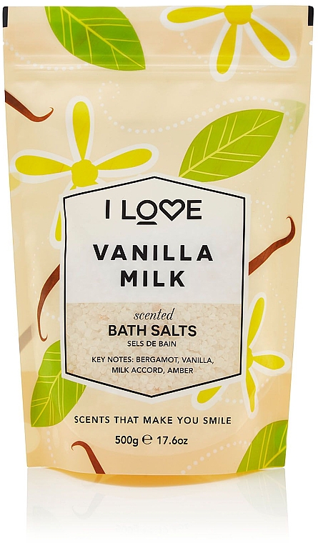 Badesalz mit Vanille und Milch - I Love... Vanilla Milk Bath Salt — Bild N1