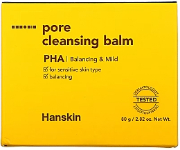 Reinigungsbalsam für empfindliche Haut - Hanskin Pore Cleansing Balm PHA — Bild N2