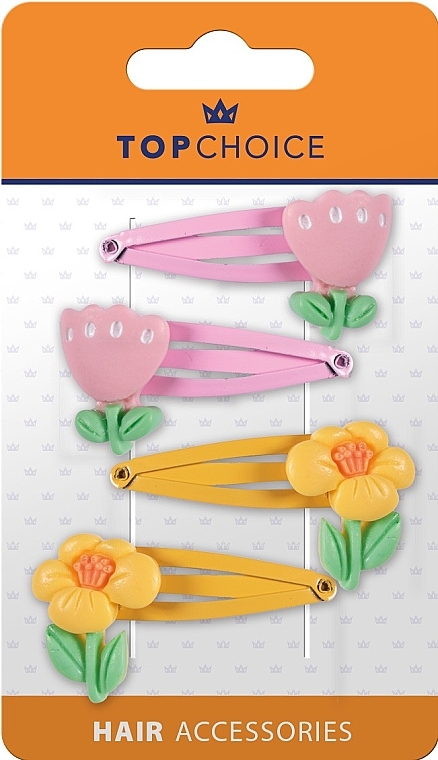Klick-Klack Haarspange Blumen 26720 - Top Choice — Bild N1