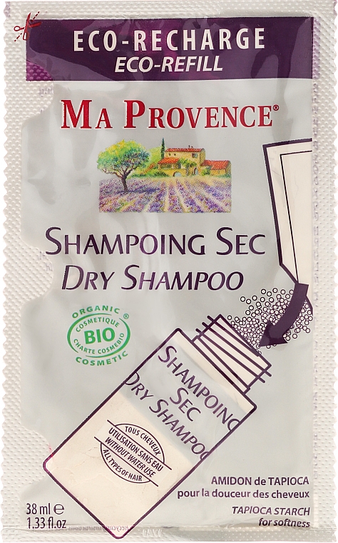 Trockenshampoo Pulver - Ma Provence Dry Shampoo (Refill) — Bild N1