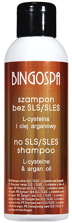 Shampoo ohne SLES/SLS mit Arganöl - BingoSpa Shampoo Without SLES / SLS with Argan Oil — Bild N1