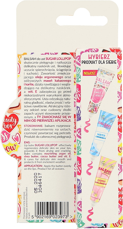 Lippenbalsam Sweet Candy - Bielenda Sweet Candy Lip Balm — Bild N2