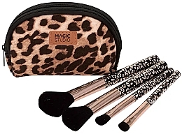 Düfte, Parfümerie und Kosmetik Make-up-Pinsel-Set 4-tlg. - Magic Studio Wild Safari Savage Brush Set