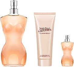 Düfte, Parfümerie und Kosmetik Jean Paul Gaultier Classique - Duftset (Eau de Toilette 100 ml + Körperlotion 75 ml + Eau de Toilette 6 ml) 