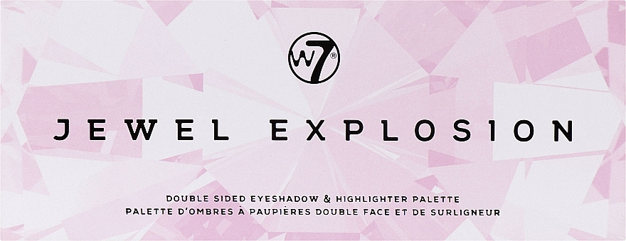 Lidschatten- und Highlighter-Palette - W7 Jewel Explosion Face and Eyeshadow Palette  — Bild N2
