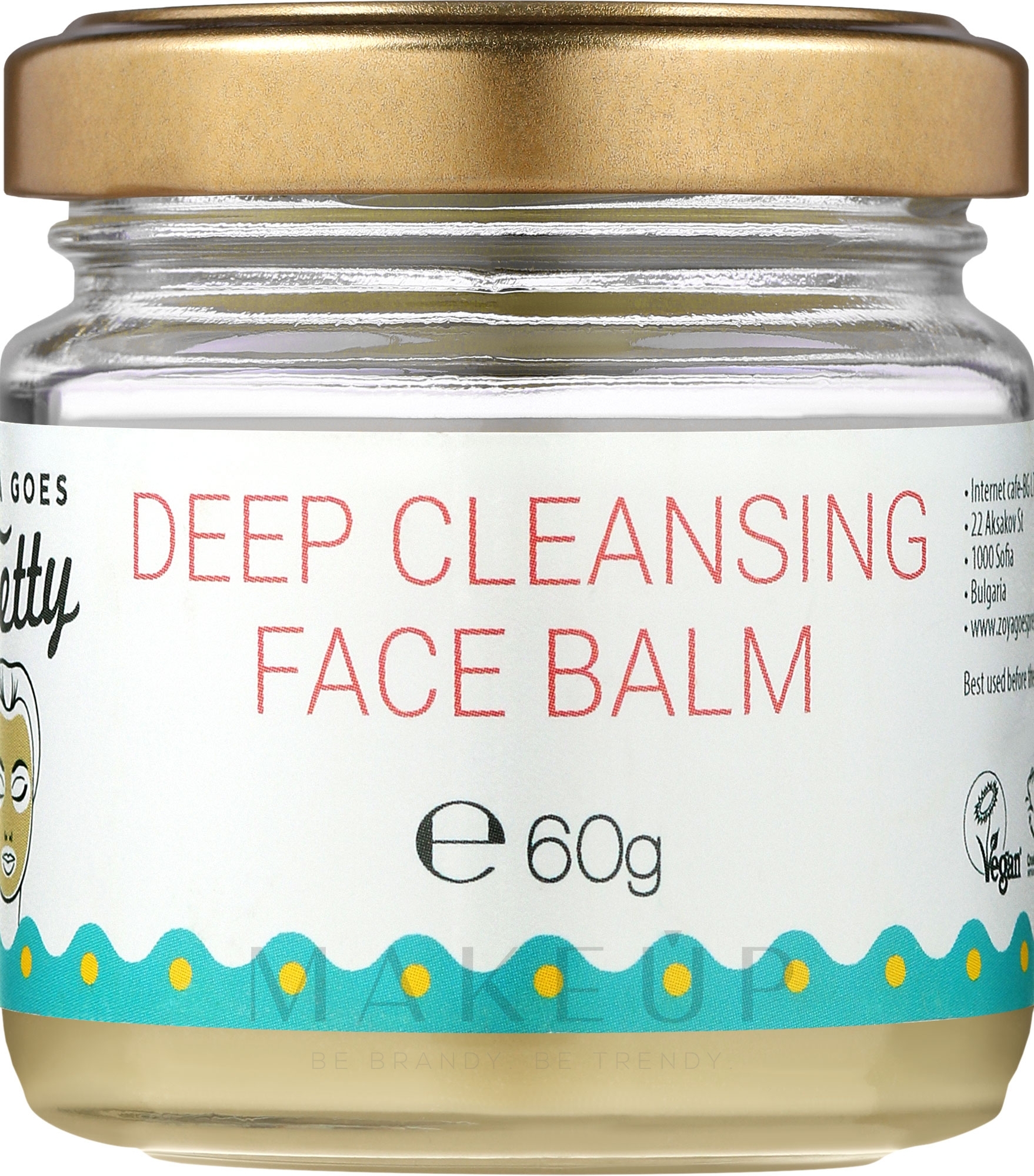 Tiefenreinigender Gesichtsbalsam - Zoya Goes Deep Cleansing Face Balm — Bild 60 g