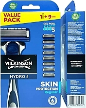 Rasierer + 9 austauschbare Klingen - Wilkinson Sword Hydro 5 Skin Protection — Bild N2