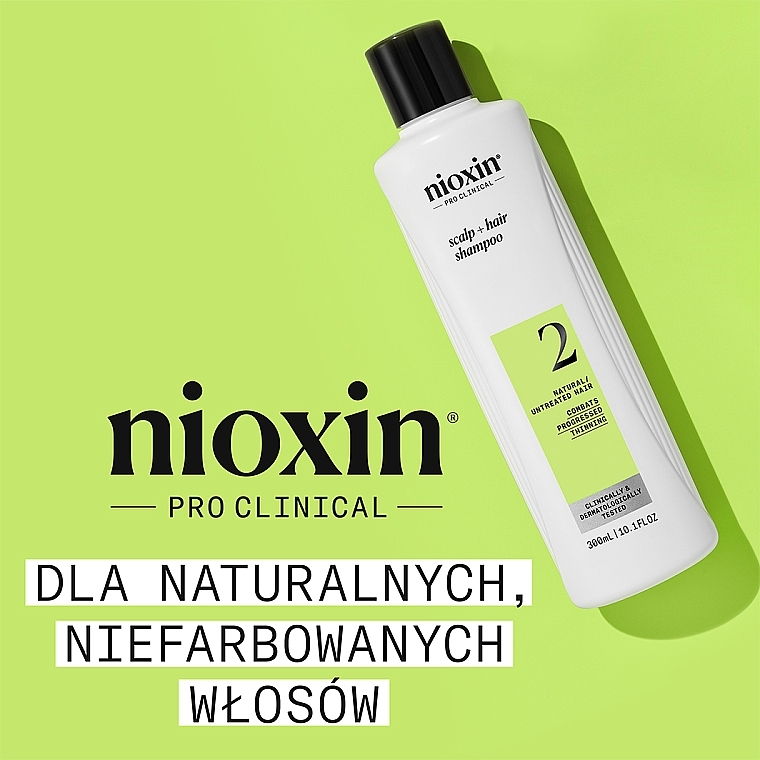 Shampoo für Kopfhaut und natürliches Haar - Nioxin Pro Clinical System 2 Scalp + Hair Thickening Shampoo  — Bild N4