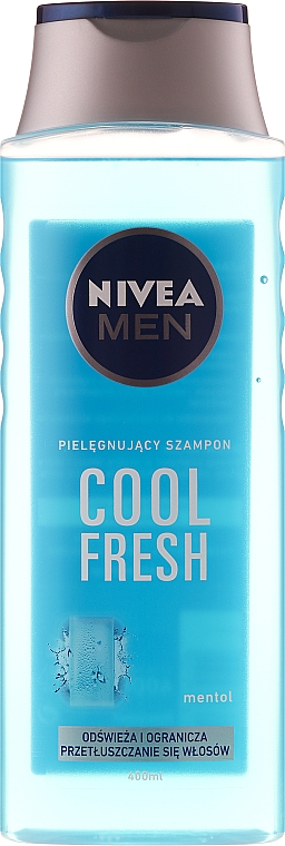 Vitalisierendes und erfrischendes Shampoo - NIVEA MEN Cool Fresh Mentol Shampoo — Bild N5