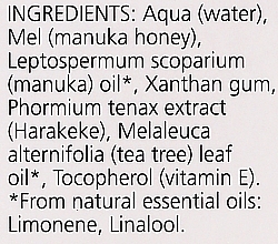 Manuka-Honig-Gel für fettige und Mischhaut - Living Nature Manuka Honey Gel — Bild N6
