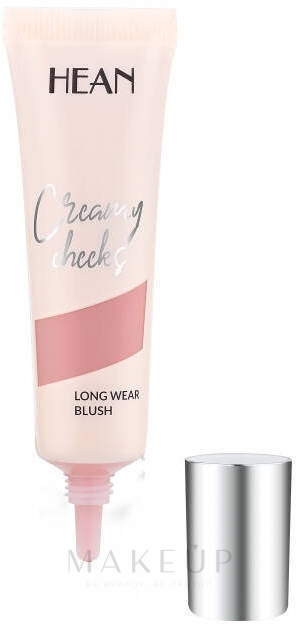 Creme-Rouge für das Gesicht - Hean Creamy Cheeks Long Wear Blush — Bild 21 - Puff
