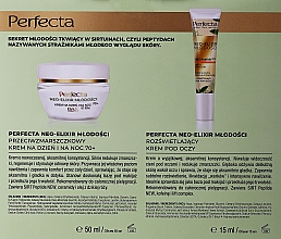 Gesichtspflegeset - Perfecta Neo-Elixir 70+ (Gesichtscreme 50ml + Augencreme 15ml) — Bild N3