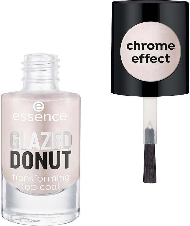 Decklack mit Chromeffekt - Essence Glazed Donut Transforming Top Coat — Bild N1