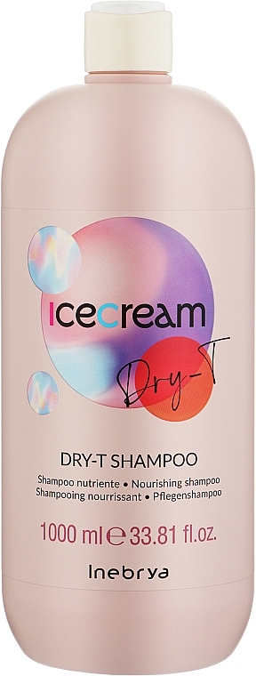 Revitalisierendes Shampoo für stark strukturgeschädigtes und brüchiges Haar - Inebrya Ice Cream Dry-T Shampoo — Bild N2