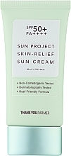 Düfte, Parfümerie und Kosmetik Sonnenschutzcreme SPF50+ - Thank You Farmer Sun Project Skin Relief Sun Cream SPF 50+ PA++++