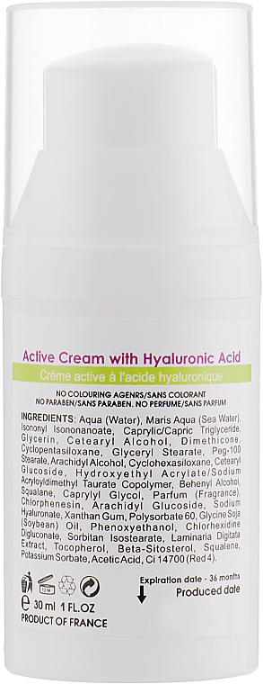 Aktivcreme mit Hyaluronsäure - Biotonale Hyaluronic Acid Active Cream — Bild N2