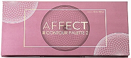 Konturierpalette für das Gesicht - Affect Cosmetics Contour Palette 2 — Bild N4
