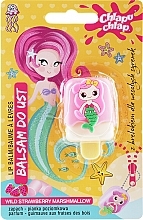 Lippenbalsam Erdbeere Little Mermaid - Chlapu Chlap Wild Strawberry Marshmallow Lip Balm — Bild N1